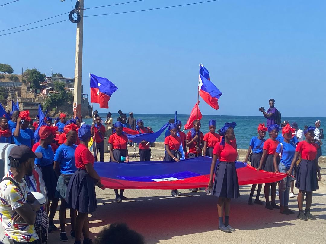 Fêter le drapeau à la capoise